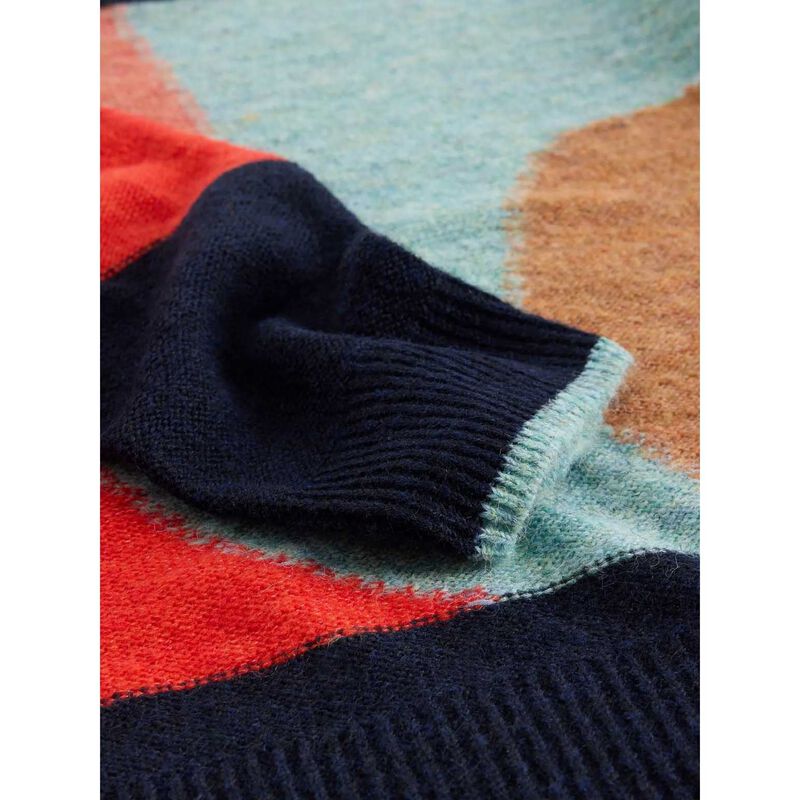 White Stuff Freya Abstract Jumper image number 2